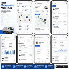 Sistema Avanzado de Seguimiento de Flotas con Monitoreo GPS, Análisis del Comportamiento del Conductor, Control de Combustible, Gestión de Viajes, Información sobre el Estado del Vehículo - Product Image 1