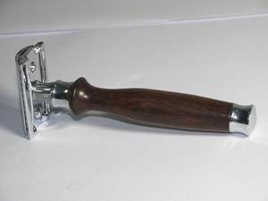 Premium Wood Shaving <b>Razor</b> for <b>Men</b> Single Blade Stainless Steel Handle for Clean and Gentle Wet Shave Traditional Safety <b>Razor</b> - Product Image 5