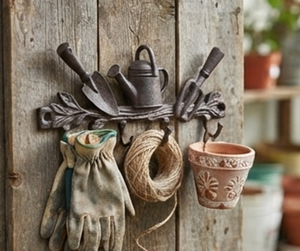 Classic Cast Iron Wall <b>Hooks</b> Elegant Design With Great Quality Perfect For Hanging Coats Hats And Keys Home Office Use - Product Image 5