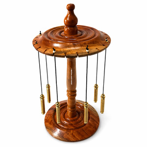 Dernier support de pendule de radiesthésie en bois poli fait à la main artisanat Reiki de qualité supérieure pour la décoration de la maison inde - Product Image 4