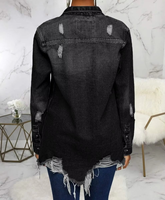 Camisa Vaquera de Mujer con Estampado 3D Estilo Vintage, Tela Suave y Transpirable de 360g, Diseñada para Comodidad y Atractivo Estético