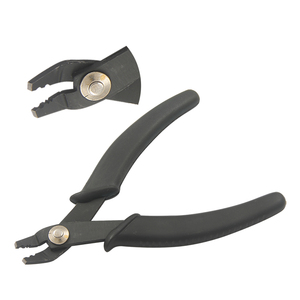 Pince à sertir les perles standard de 140mm poignées en plastique à ressort outil de sertissage de fil de fabrication de bijoux pour couper le circlip pour la pêche OEM - Product Image 1