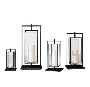 Farol Metálico de Diseño Elegante para Uso en Exteriores, Bodas, Decoración del Hogar, Hoteles, Restaurantes, Oficinas, Alta Calidad, Cantidad al por Mayor - Product Image 1