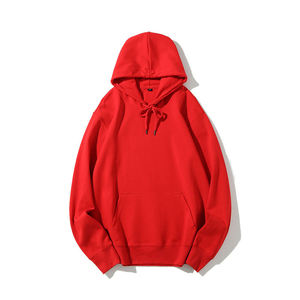 Sweat à capuche polyvalent uni pour homme en molleton de coton avec poche kangourou et capuche ajustable, style streetwear décontracté - Product Image 3