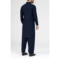 Ensemble Shalwar Kameez Traditionnel pour Hommes, Vêtements Culturels Élégants, Coupe Ample Confortable, Manches Longues