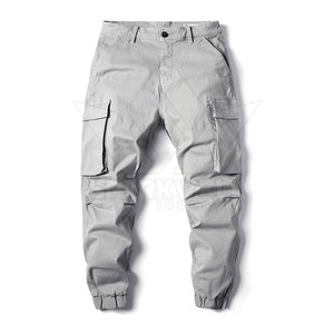 Pantalon cargo en coton pour homme, multi-poches, respirant, pour le travail en extérieur, les voyages et les occasions décontractées - Product Image 3