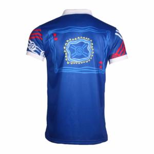 Recycle Polyester Spandex Dry Fit Custom Logo Loose Fit School <b>Leavers</b> Sublimated Cooldry Polo - Product Image 2