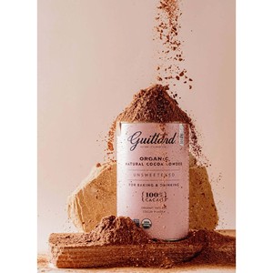 Cacao en Polvo Orgánico de Grado Alimenticio, Puro, Alcalinizado y Sin Alcalinizar, en Envase de Tambor, para Repostería y Elaboración de Chocolate - Product Image 4