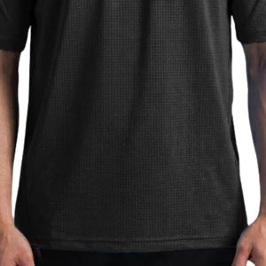 Camiseta Deportiva de Competición Negra para Hombre, Corte Regular, Transpirable, para Gimnasio, Entrenamiento, Ropa Deportiva Activa, con Logotipo Personalizado - Product Image 6