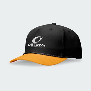 หมวกเบสบอลแบบ 5 ชิ้นส่วน สองสี รับผลิตแบบ OEM ODM พร้อมโลโก้ตามสั่ง ขายส่ง ทรงโครงสร้าง A-Frame หมวกกีฬาเบสบอล 100% - Product Image 5
