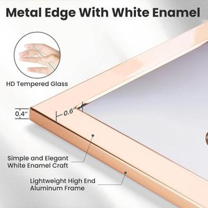 Marco de Fotos Cuadrado de Diseño Lujoso con Impresión UV y Digital, Ligero y Duradero, de Acero/Madera/Vidrio - Product Image 2
