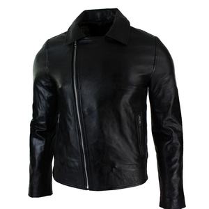 Wholesale Fashion <b>Men</b> Solid Cowboy Style <b>Leather</b> <b>Jacket</b> Plus Size <b>Mens</b> Western Style Outerwear - Product Image 6