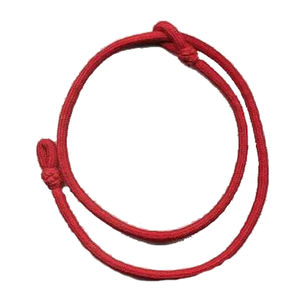 พู่ห้อยประดับเสื้อผ้าหรือกระเป๋า ทำจากไหมสีเหลืองอังกฤษ ผสมผสานวัสดุฝ้าย สายถักมายลาร์ พร้อมปลายทองเหลืองและตาข่าย - Product Image 5