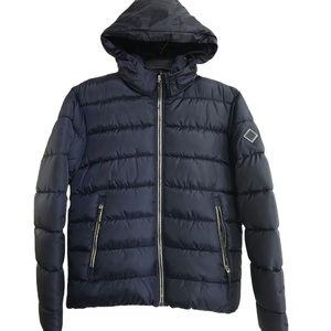 Vêtements chauds d'hiver Sweat à capuche chauffant pour hommes Veste rembourrée décontractée avec fermeture éclair Quantité en vrac et haute qualité Grossiste du Bangladesh - Product Image 1
