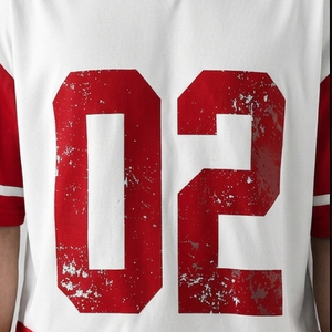 Men Oversize Baseball Jersey <b>Drop</b> Shoulder Baseball Jerseys V-Neck Sublimation Men Mesh Baseball Jersey Quick Dry Football Mesh - Product Image 4