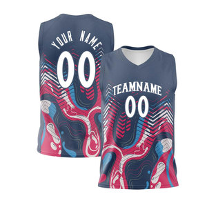 Camiseta de Baloncesto Personalizada con Logotipo, 100% Poliéster, Antibacteriana, para Hombre - Product Image 1