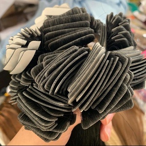 CDYHAIRVN Extensions de cheveux humains naturels lisses bruts, cuticules alignées, vente directe usine, usage professionnel, couleur personnalisée 613, peut être décolorée - Product Image 4