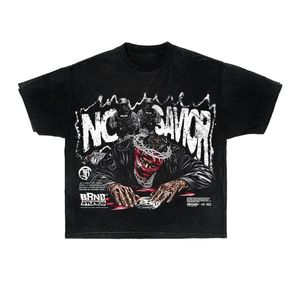 Camisetas Unisex de Algodón 100% de Alta Calidad con Logotipo Personalizado, Estampado en Serigrafía y Bajo con Efecto Desgastado, del Mejor Fabricante de Ropa - Product Image 5