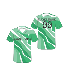Camiseta de Béisbol Personalizada con Estampado Completo, Manga Corta, Cierre de Botones, Nombre del Equipo 99, Poliéster Transpirable, Ajuste Regular para Todas las Temporadas - Product Image 5