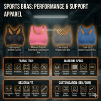Soutien-gorge de sport tricoté fin et respirant pour adolescentes, style gothique, bretelles ajustables, sans armatures, bonnet complet