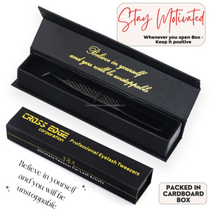 Trending Design Eyelash Tweezers <b>Lash</b> Tool Stainless Steel Tweezer Extensible Volume Tweezer with <b>Comb</b> <b>Lash</b> Extension - Product Image 2