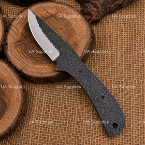 Cuchillo de Caza Forjado a Mano de Acero con Alto Contenido de Carbono, Hoja de 0.5mm de Grosor, Espiga Completa, 55 HRC, Fabricación de Cuchillos, Venta al por Mayor, Bajo MOQ, Proveedor OEM - Product Image 3