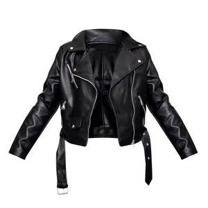 Vestes en cuir pour femmes, style classique et décontracté, confortables et douces, pour un look élégant. - Product Image 1