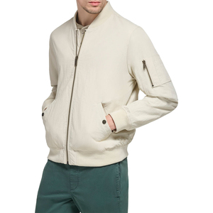 Blouson Bomber Homme de Luxe Léger et de Haute Qualité avec Fermeture Éclair et Poignets Côtelés – Veste Extérieure Élégante - Product Image 3