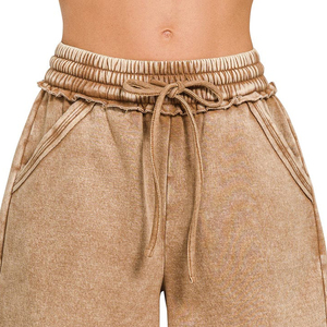Shorts en jean délavé pour femme, shorts en jean bleu délavé, shorts en jean déchiré pour femme, shorts élégants pour femme - Product Image 3