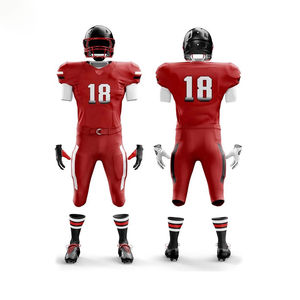 Uniforme de football américain de haute qualité à bas prix, fabriqué en 100 % polyester - Product Image 5