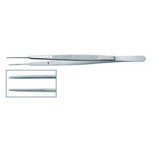 Pinzas Quirúrgicas Manuales de Acero Alemán Gerald para Cirugía Ocular, Acabado Lijado, Punta Recta Profesional, Tamaño Personalizado, Grado A+, Dentavex - Product Image 4
