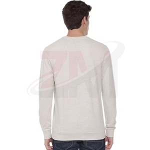 Sudadera de algodón grueso de 350 GSM, color personalizado, talla grande para hombre, impresión personalizada, fabricante de tallas grandes. - Product Image 4