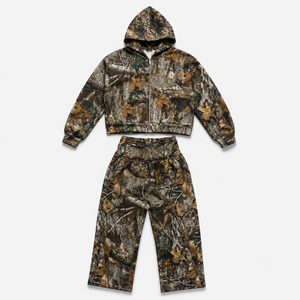 Ensemble de survêtement à capuche en molleton pour hommes, vente en gros, pour marques de streetwear américaines - Product Image 5