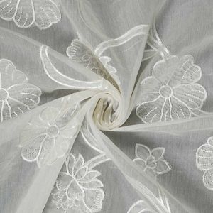 Premium Multi Embroidery Fabric Women Fashion Fabric Designer Embroidery Fabric Party Wear Fabric Luxury Fabric - Product Image 4