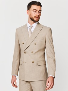 Costume homme 2 pièces (veste + pantalon) fabriqué au Pakistan, nouveau modèle 2026, couleur kaki - Product Image 5
