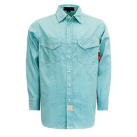 Camisa de Trabajo Occidental Ignífuga 2026, Unisex, Manga Larga, Alta Visibilidad, Triple Costura, Poliéster Resistente