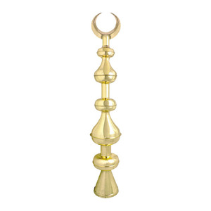 Minaret de mosquée en métal plaqué or, couleur laiton, pièce décorative d'architecture islamique, prix de gros, directement de l'usine indienne - Product Image 6
