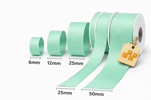 Cinta de Grosgrain de 12 mm Resistente a la Contracción, 100% Poliéster, Adorno Decorativo Duradero para Prendas, Envoltura de Regalos, Manualidades y Embalaje - Product Image 5