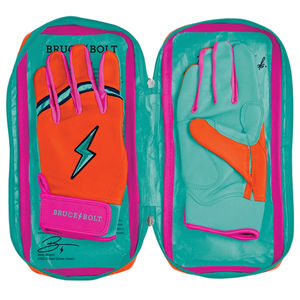 Gants de frappeur en cuir Cabretta de haute qualité, style manchette courte, 0,09 mm, légers, durables, pour gaucher, ambidextres, avec fermeture auto-agrippante - Product Image 6