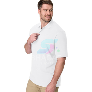 Chemise formelle pour homme à col montant, manches courtes, 100 % fibre de bambou, haute qualité, confortable, respirante, légère et anti-humidité - Product Image 3