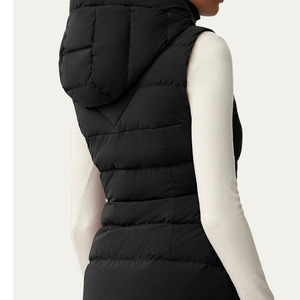 Gilet matelassé décontracté imperméable pour femme, sans manches, prix de gros - Product Image 2