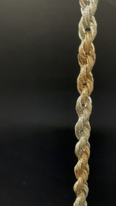 Chaîne cubaine pour homme de qualité supérieure, entièrement sertie de diamants et de moissanite, pour usage quotidien, destinée à l'exportation - Product Image 2