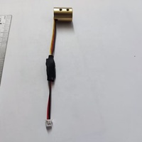 Module de diode laser Ismartlaser nouvelle génération haute précision 12x16mm, point vert 520nm 5mW, carte de commande DC5V, connecteur JST 90 degrés, installation facile