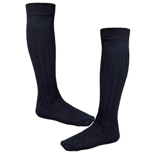 Knee High <b>Black</b> Wool <b>Socks</b> for Scottish Kilt Wear Highland Dress Use Made in Pakistan - Product Image 3