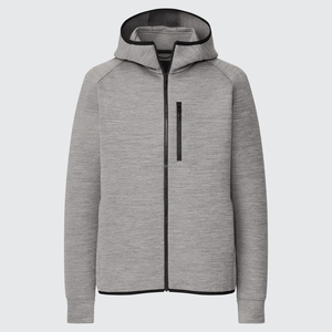Nouveauté 2023, vente chaude, sweat à capuche unisexe à manches longues à séchage rapide, personnalisable, fermeture éclair, matière polaire polyester/coton - Product Image 3