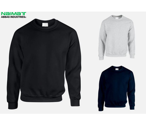 เสื้อสเวตเชิ้ตคอกลมผ้าฟลีซเรียบง่ายสไตล์มินิมอลสำหรับผู้ชาย มีกระเป๋าหน้าขนาดใหญ่ สีพื้น ให้ความอบอุ่น เหมาะสำหรับใส่ออกกำลังกาย - Product Image 3
