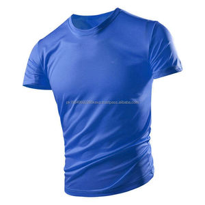 Camiseta para hombre al por mayor, hecha de 100% poliéster, cuello redondo, manga corta. - Product Image 6