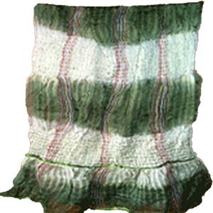 Bufanda larga de punto a cuadros de algodón para mujer, accesorio cálido de invierno para uso diario, bufanda turbante elástica de algodón de verano, estola ligera - Product Image 1