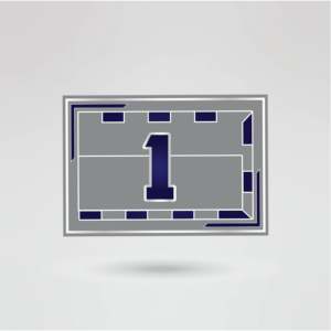 Ceinture de championnat de lutte personnalisée à quatre côtés en laiton et zinc avec plaque centrale dorée, sangle marine et gravure personnalisée - Product Image 4