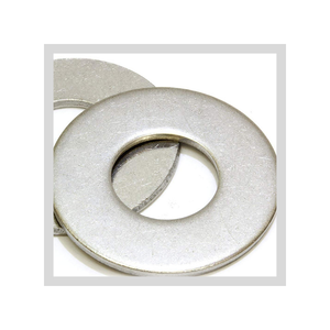 Rondelle plate fendue en acier inoxydable M4 M5 M6, finition zinguée, produits de quincaillerie, boulons et vis, pièce OEM Vietnam - Product Image 2